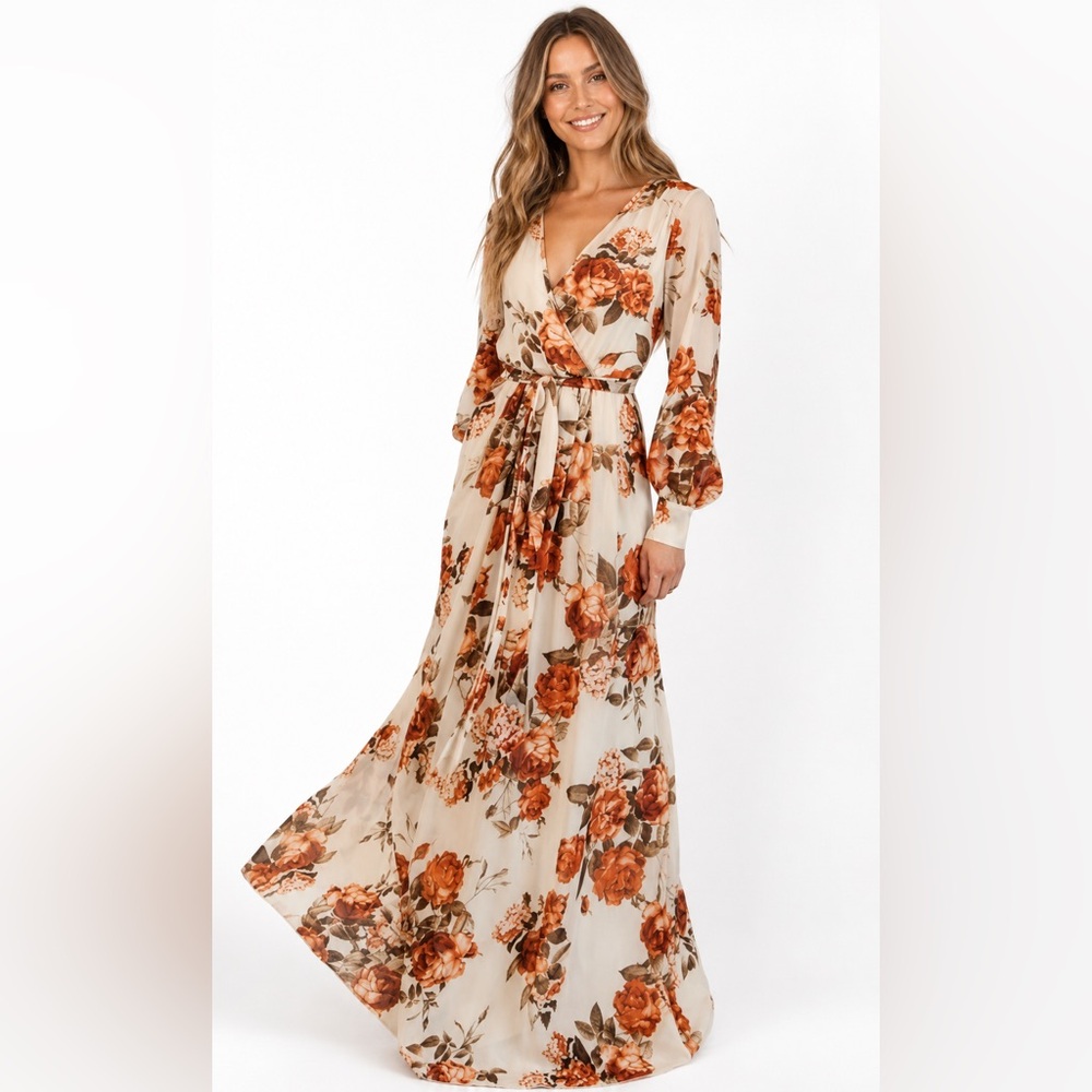 New with tags! Baltic Born Lydia Fall Floral Maxi Dress Small